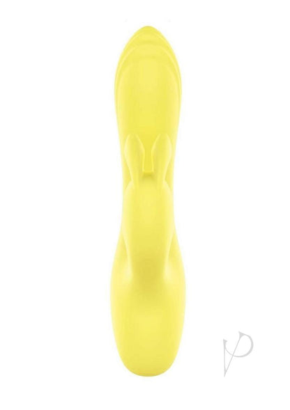 Sorbet Lemon Rechargeable Silicone Rabbit - Yellow
