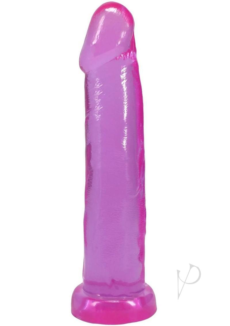 Crystal Jellies Realistic Cock 9In - Purple