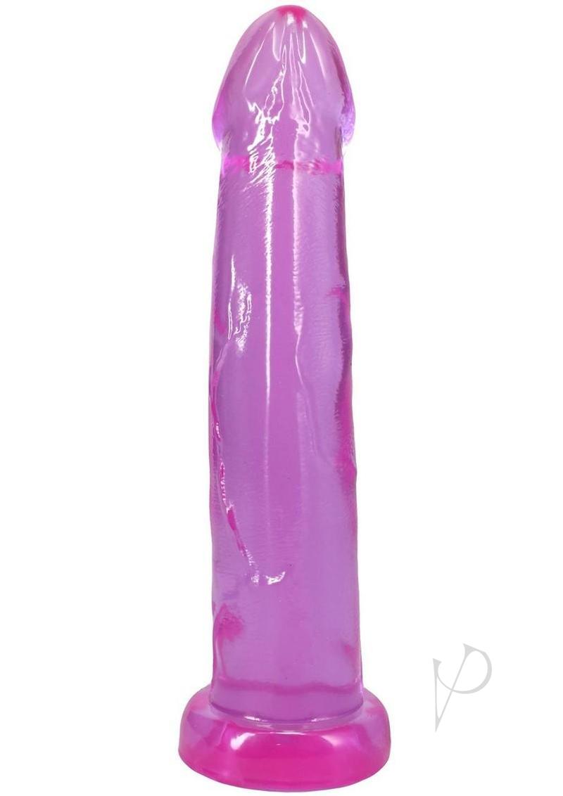Crystal Jellies Realistic Cock 9In - Purple