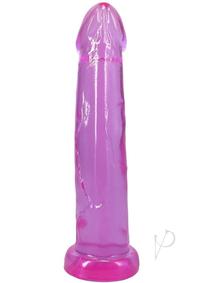 Crystal Jellies Realistic Cock 9In - Purple