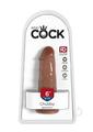 King Cock Chubby Dildo 6In - Caramel