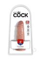 King Cock Chubby Dildo 6In - Vanilla