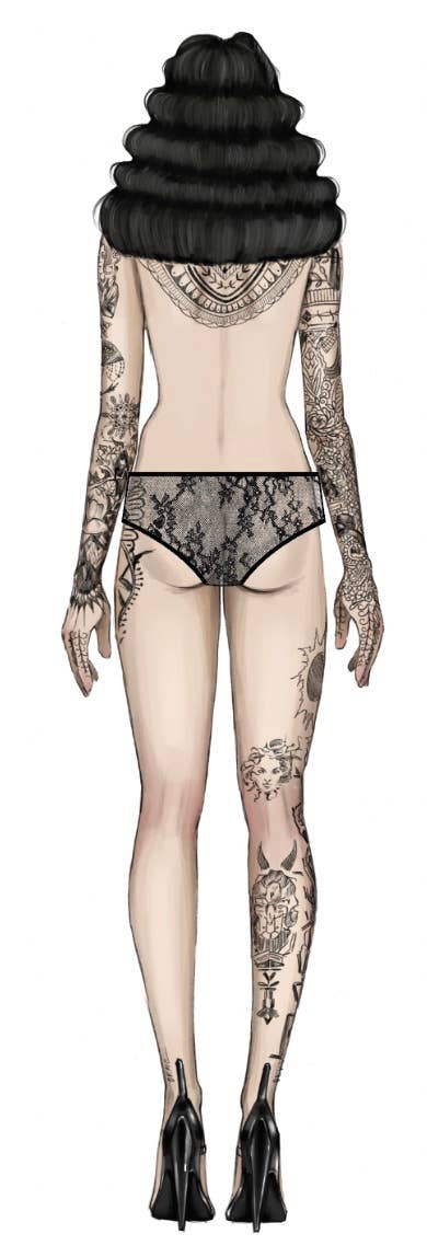 YVONE LACE HIPSTER