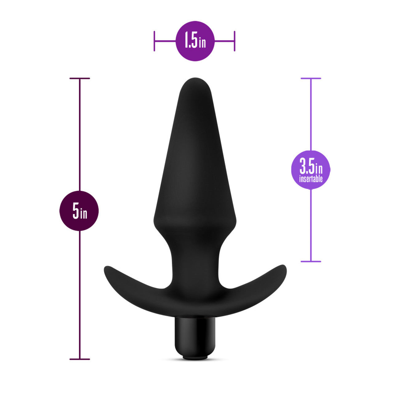 ANAL ADVENTURES VIBRATING PLUG