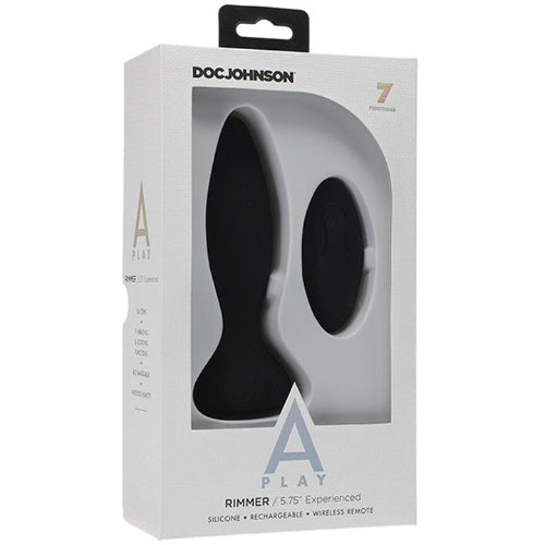Cloud 9 Lingerie | Adult Toys in Corpus Christi | DOC JOHNSON A-PLAY RIMMER VIBRATING ANAL PLUG WITH REMOTE CONTROL