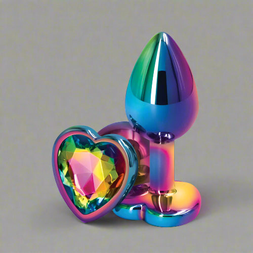 Cloud 9 Lingerie | Adult Toy Store in Corpus Christi | REAR ASSETS HEART GEM METAL ANAL PLUG