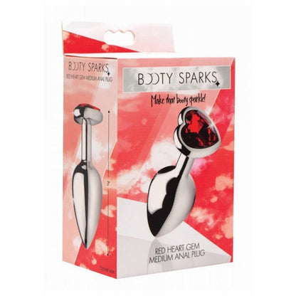 Cloud 9 Lingerie | Adult Toy Store in Corpus Christi | BOOTY SPARK RED HEART GEM ANAL PLUG