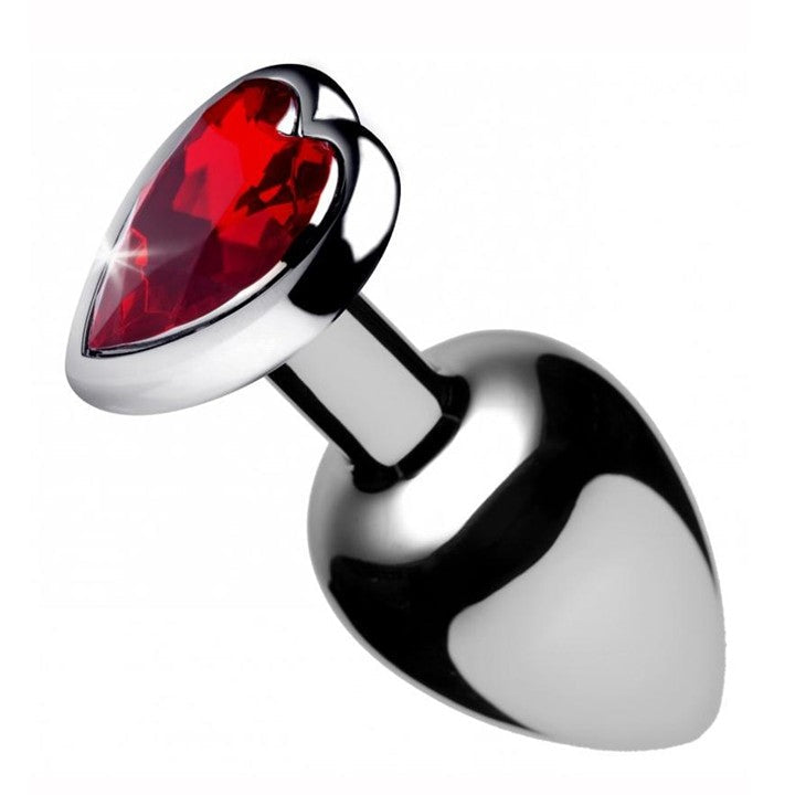 Cloud 9 Lingerie | Adult Toy Store in Corpus Christi | BOOTY SPARK RED HEART GEM ANAL PLUG