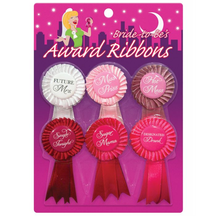 BRIDE-TO-BE AWARD RIBBONS