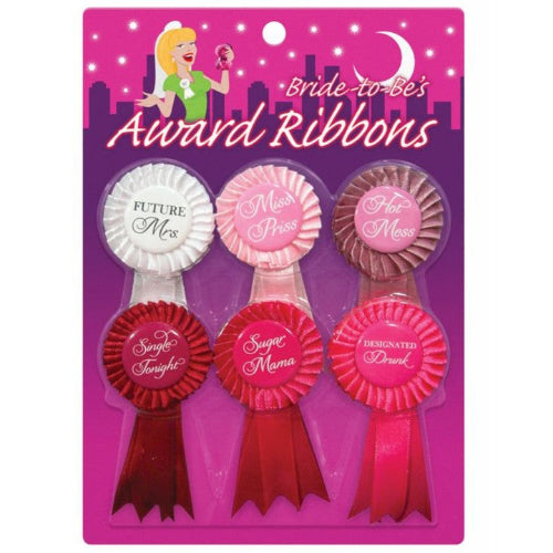 Cloud 9 Lingerie | Bachelorette Party Supplies & Games | BRIDE-TO-BE AWARD RIBBONS
