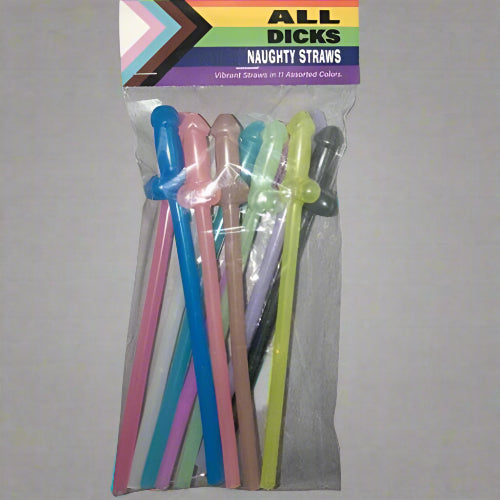 Cloud 9 Lingerie | Bachelorette Party Supplies in Corpus Christi | ALL DICKS NAUGHTY STRAW