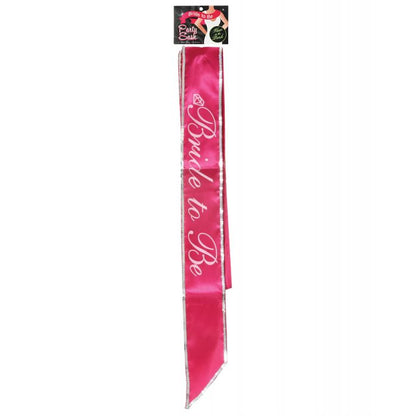 BRIDE TO BE PARTY SASH - HOT PINK