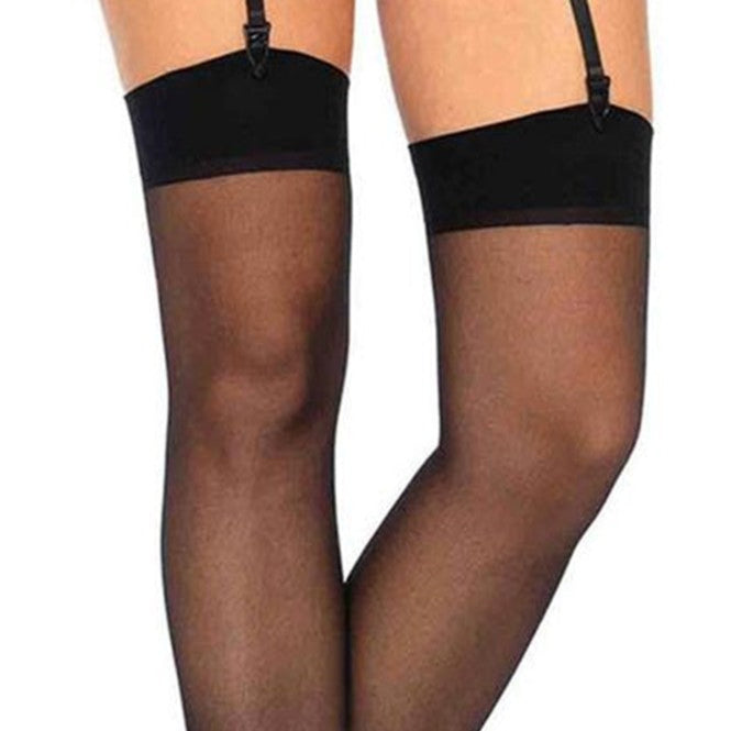 Cloud 9 Lingerie | Sexy Miss & Plus Size Lingerie in Corpus Christi | SHEER THIGH HIGH STOCKINGS