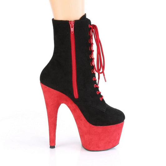 Cloud 9 Lingerie | Stripper Boots in Corpus Christi | 7" TWO-TONE SUEDE BOOTS