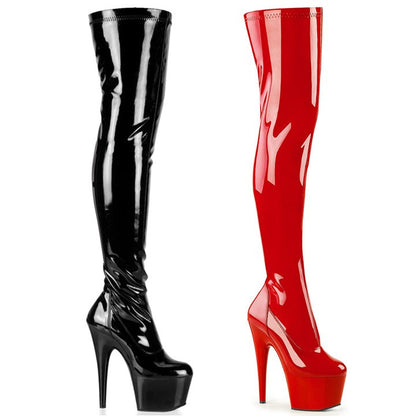 Cloud 9 Lingerie | Sexy Stripper Shoes in Corpus Christi | 7-INCH THIGH HIGH BOOTS