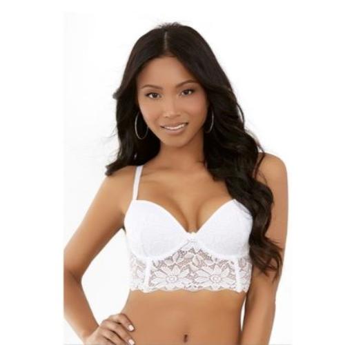 Cloud 9 Lingerie | Sexy Lingerie in Corpus Christi | WHITE LACE GUIPUIRE BRA | Available in Sizes 32-35-36-38