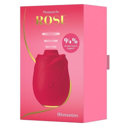 Womanizer red silicone vibrating rose