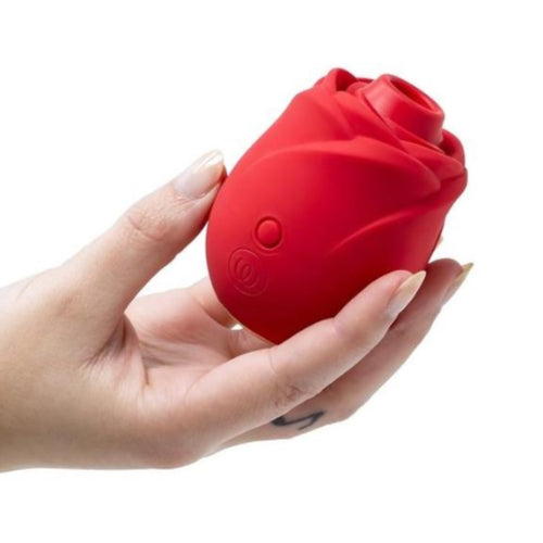 Womanizer red silicone vibrating rose