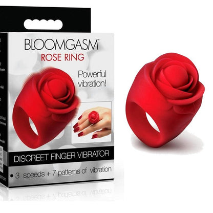 Cloud 9 Lingerie | Adult Toy Store in Corpus Christi | BLOOMGASM ROSE RING - FINGER VIBRATOR