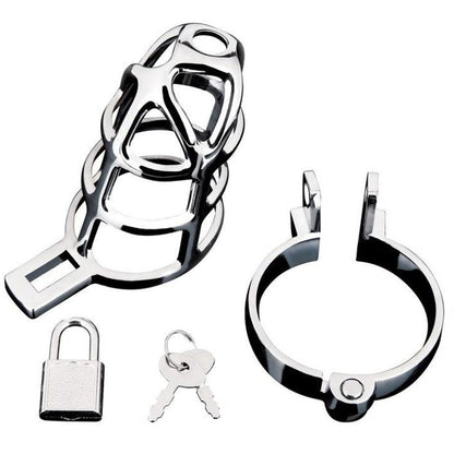 Cloud 9 Lingerie | Chastity Cages in Corpus Christi | BLUE LINE ENSLAVE COCK CAGE