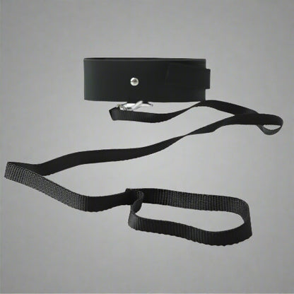 Cloud 9 Lingerie | Sexy Fetish BDSM Adult Toys in Corpus Christi | BLACK COLLAR AND LEASH SET