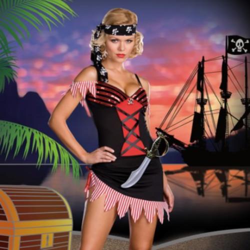 Cloud 9 Lingerie | Sexy Halloween Costumes for Women in Corpus Christi | TREASURE ISLAND PIRATE COSTUME