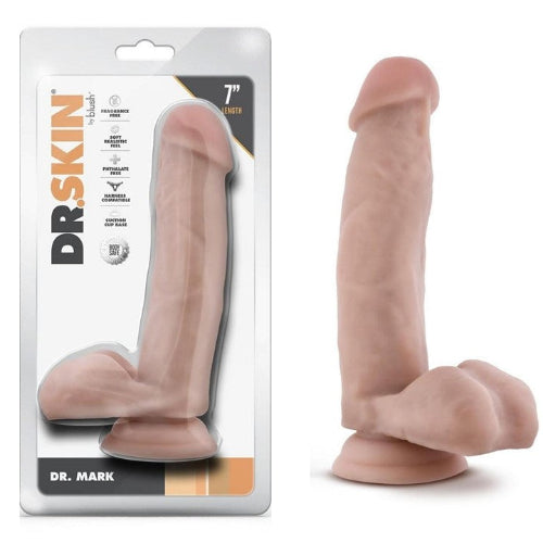 Cloud 9 Lingerie | Adult Toy Store in Corpus Christi | DR. MAKR 7" DILDO WITH BALLS