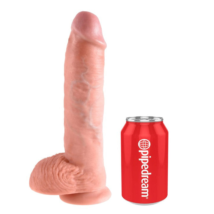 Cloud 9 Lingerie | Adult Toys in Corpus Christi | KING COCK 10" DILDO WITH BALLS