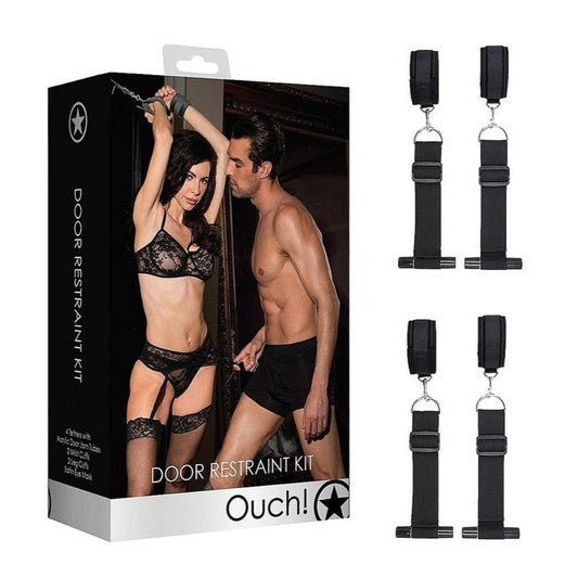 Cloud 9 Lingerie | Adult Toy Store in Corpus Christi | OVER THE DOOR CUFFS RESTRAINT SYSTEM