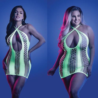 Cloud 9 Lingerie | Sexy Miss & Plus Size Lingerie in Corpus Christi | GLOW IN THE DARK CUTOUT DRESS