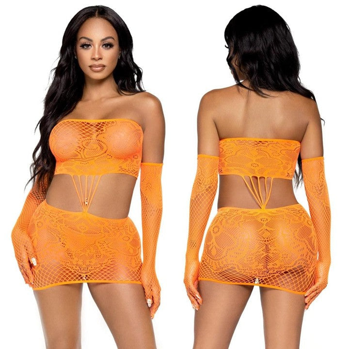 Cloud 9 Lingerie | Sexy Bedroom Lingerie in Corpus Christi | Lace & Mesh Tube Dress