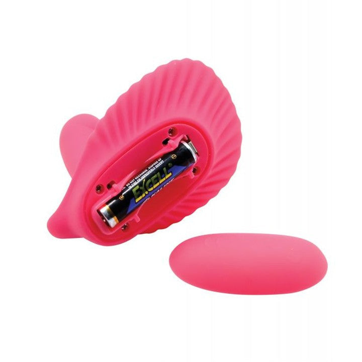 Cloud 9 Lingerie | Adult Toys in Corpus Christi | REMOTE CONTROLCLAMSHELL VIBRATOR