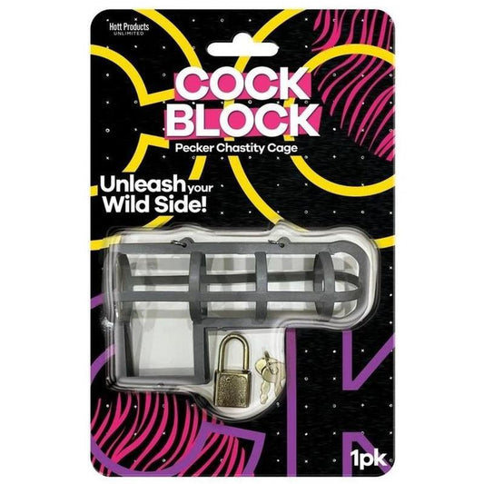 Cloud 9 Lingerie | Adult Novelties in Corpus Christi | COCK BLOCK PECKER CHASTITY CAGE