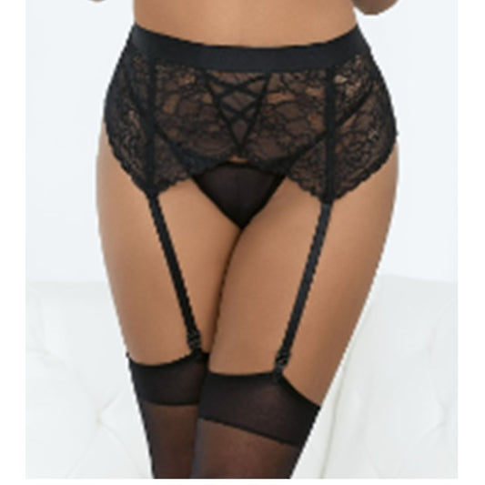 Cloud 9 Lingerie | Sexy Lingerie Store in Corpus Christi | BLACK LACE GARTERBELT