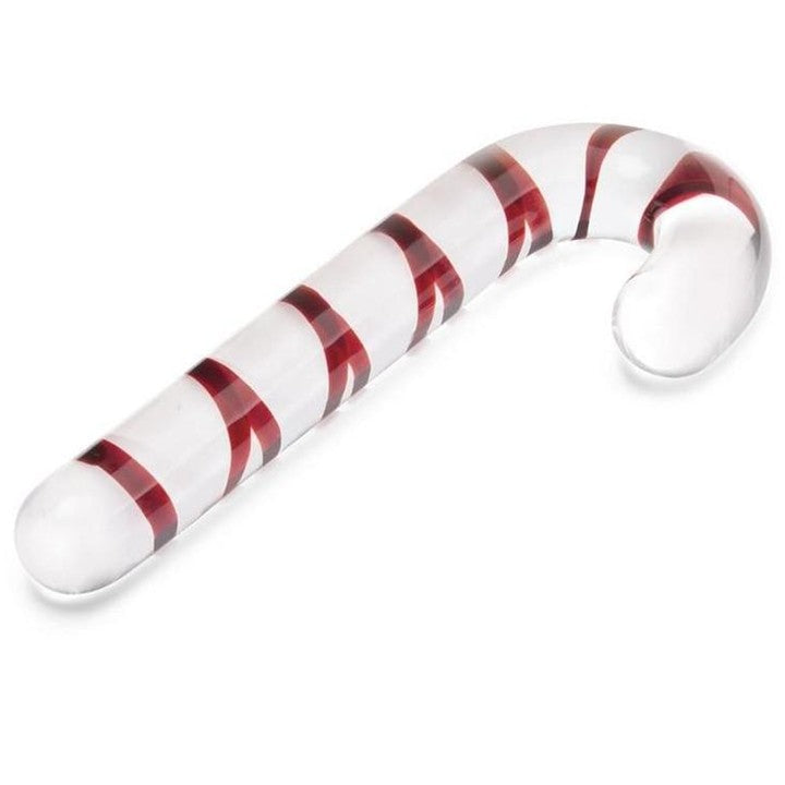 Cloud 9 Lingerie | Adult Toys for Christmas in Corpus Christi | CANDY CANE DREAM GLASS DILDO