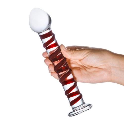 Cloud 9 Lingerie | Adult Toys in Corpus Christi | MR. SWIRLY GLASS DILDO