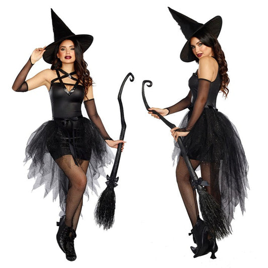 Cloud 9 Lingerie | Sexy Halloween Costumes in Corpus Christi | 4-PIECE SPARKLING WITCH COSTUME