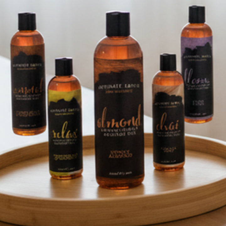 Cloud 9 Lingerie | Aromatherapy Massage Oils in Corpus Christi | INTIMATE EARTH AROMATHERAPY MASSAGE OILS