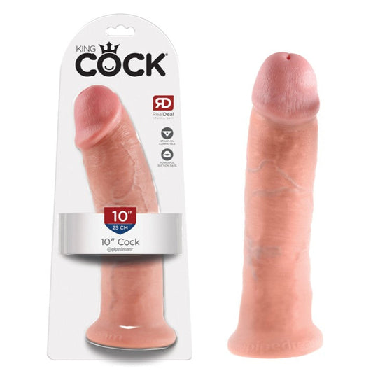 Cloud 9 Lingerie | Sex Toy Store in Corpus Christi | KING COCK 10-INCH REALISTIC DONG