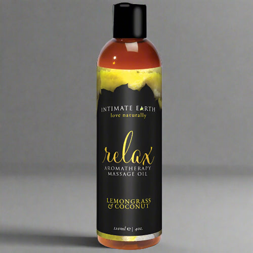 Cloud 9 Lingerie | Massage Oils & Lotions in Corpus Christi | INTIMATE EARTH LEMONGRASS & COCONUT MASSAGE OIL