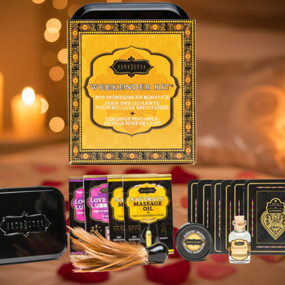 Cloud 9 Lingerie | Sensual Oils & Lotions for Lovers | KAMA SUTRA COCONUT PINEAPPLE WEEKENDER GIFT SET