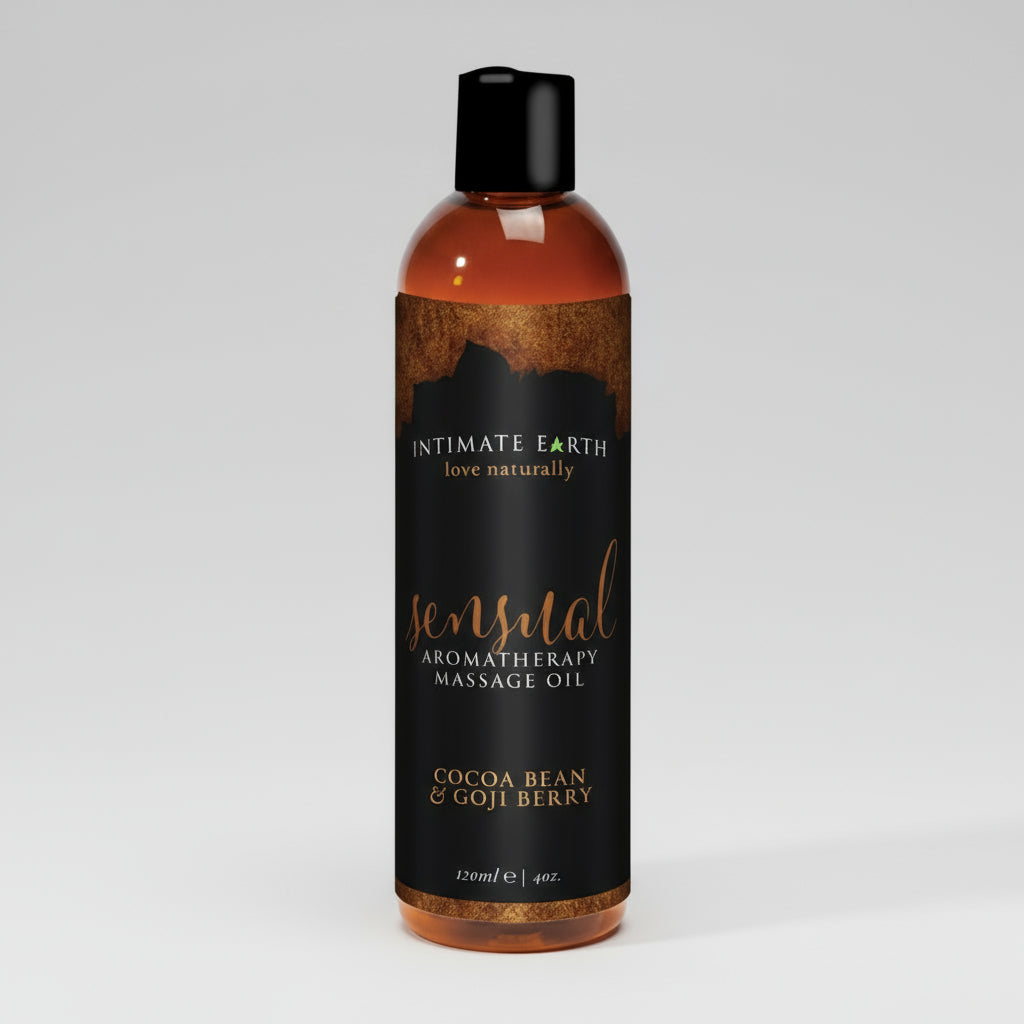 Cloud 9 Lingerie | MASSAGE OILS  LOTIONS IN CORPUS CHRISTI | INTIMATE EARTH AROMATHERAPY MASSAGE OIL - COCO BEAN & GOGJI BERRY