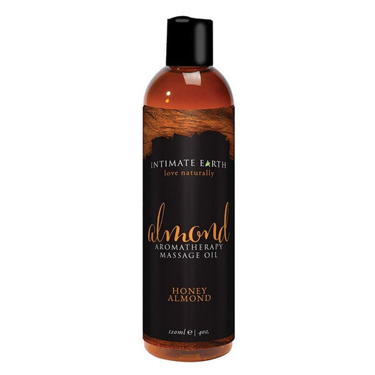 Cloud 9 Lingerie | Massage Oils & Lotions in Corpus Christi | INTIMATE EARTH ALMOND AROMATHERAPY MASSAGE OIL - HONE ALMOND