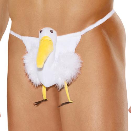 Cloud 9 Lingerie | Sexy Novelty Underwear for Men | STORK POUCH THONG FOR MEN