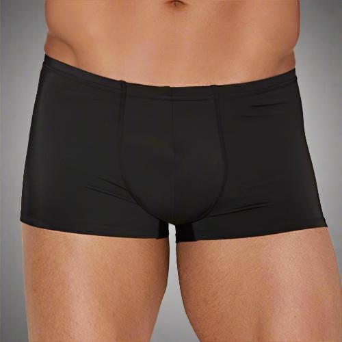 Cloud 9 Lingerie | Sexy Underwear for Men | BLACK LYCRA BOXER SHORTS FOR MEN