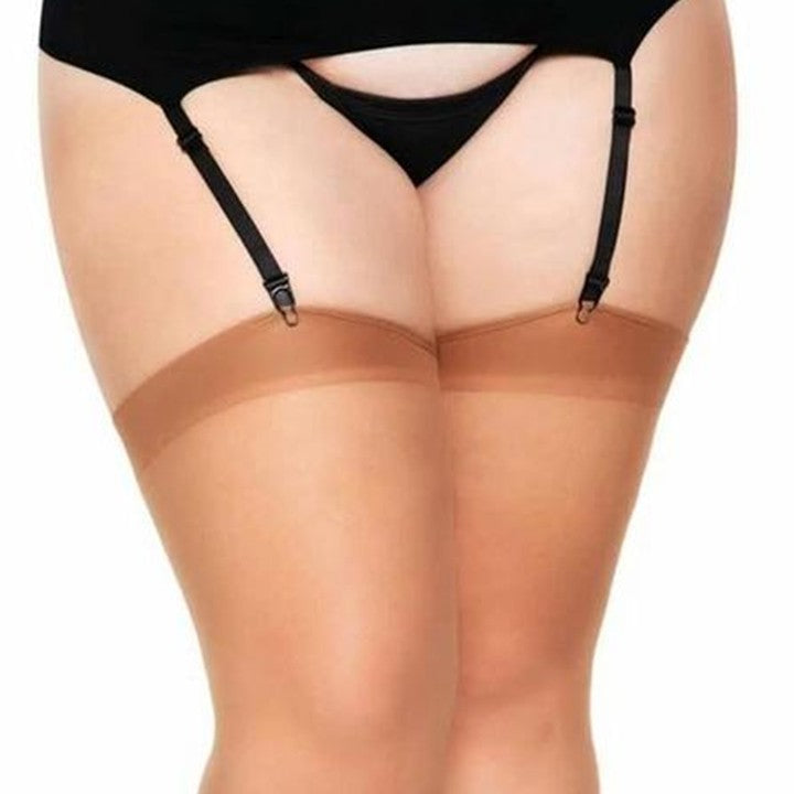 Cloud 9 Lingerie | Sexy Miss & Plus Size Lingerie in Corpus Christi | SHEER THIGH HIGH STOCKINGS
