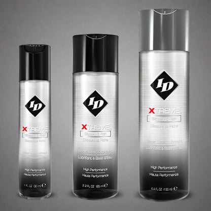 Three bottles of ID XTREME LUBRICANT