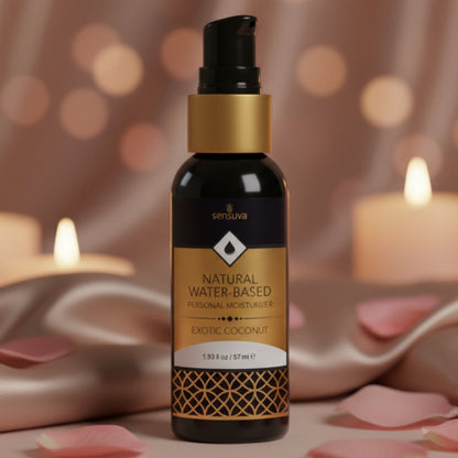 Cloud 9 Lingerie | Erotic Oils & Lotions in Corpus Christi | SENSUVA PERSONAL FLAVORED LUBRICANTS - EXOTIC COCONUT