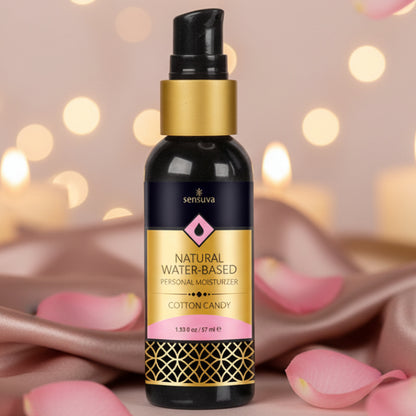 Cloud 9 Lingerie | Erotic Oils & Lotions in Corpus Christi | SENSUVA PERSONAL FLAVORED LUBRICANTS - COTTON CANDY