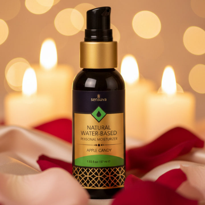 Cloud 9 Lingerie | Erotic Oils & Lotions in Corpus Christi | SENSUVA PERSONAL FLAVORED LUBRICANTS - APPLE CANDY